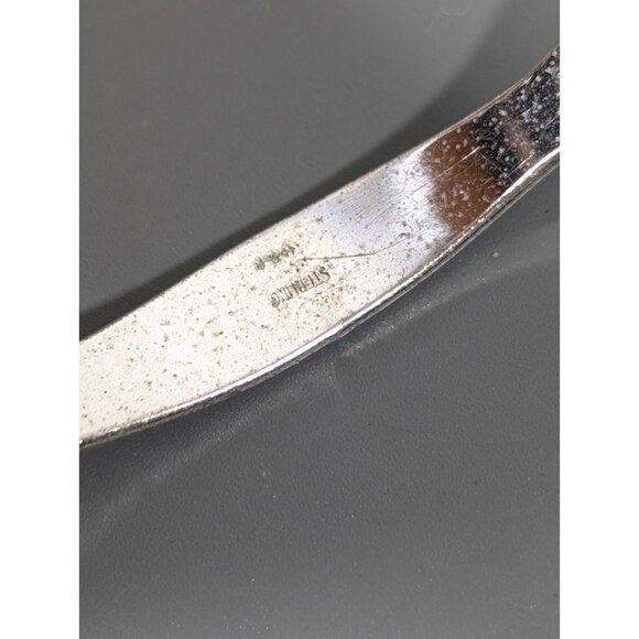 VTG HSB Harry S Bick Sterling Silver 925 Bangle Bracelet Stacking 8 in 21.86g - Picture 4 of 9